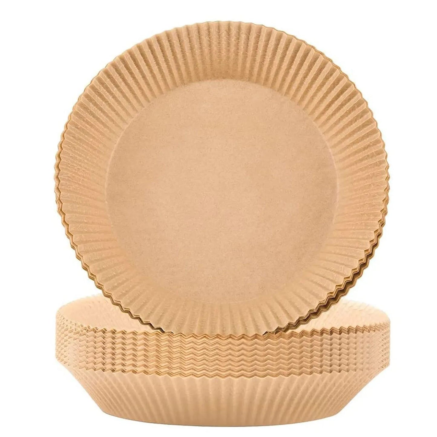 20pcs/Set Air Fryer Disposable Paper Parchment Wood Pulp Steamer