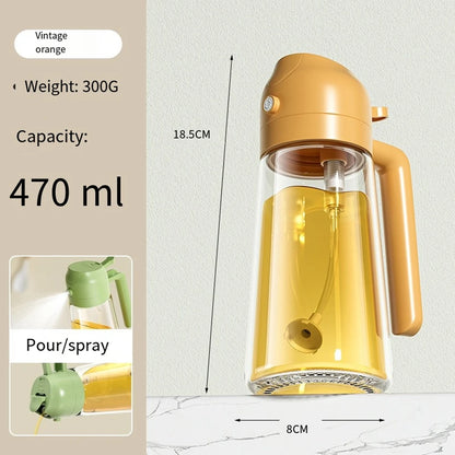 Glass Oil Spray Bottle Dispenser