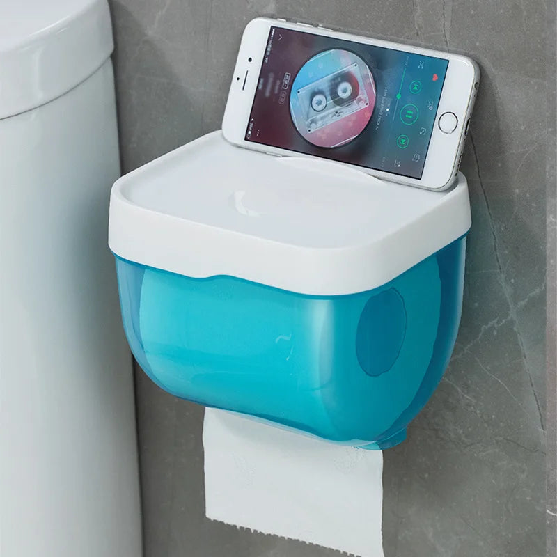 Wall-Mounted Toilet Paper Holder