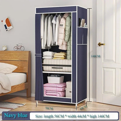 Portable Dustproof Wardrobe with Large Capacity