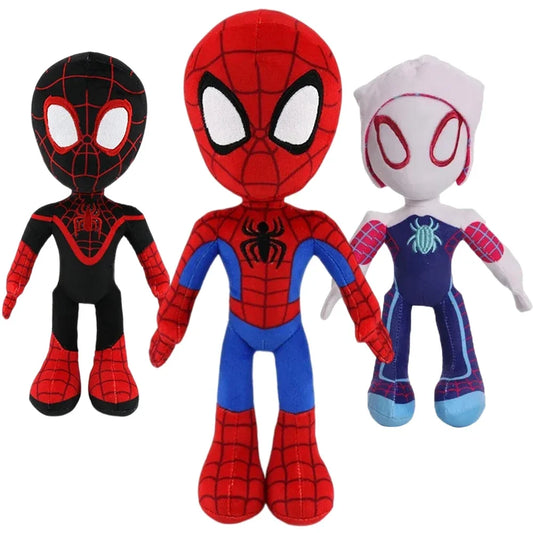 30cm Marvel Spider-Man Plush Toy Movie Avengers Animated Cartoon Character Eco-Friendly Pp Cotton Stuffed Kawaii Cute Plush Doll