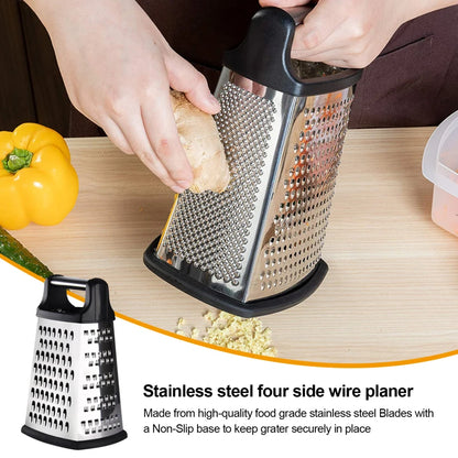 4-Sided Multifunctional Planer Carrot Potato Vegetable Cutter Kitchen Tool