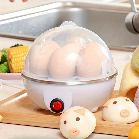 Automatic 7-Egg Cooker with Power-Off Feature