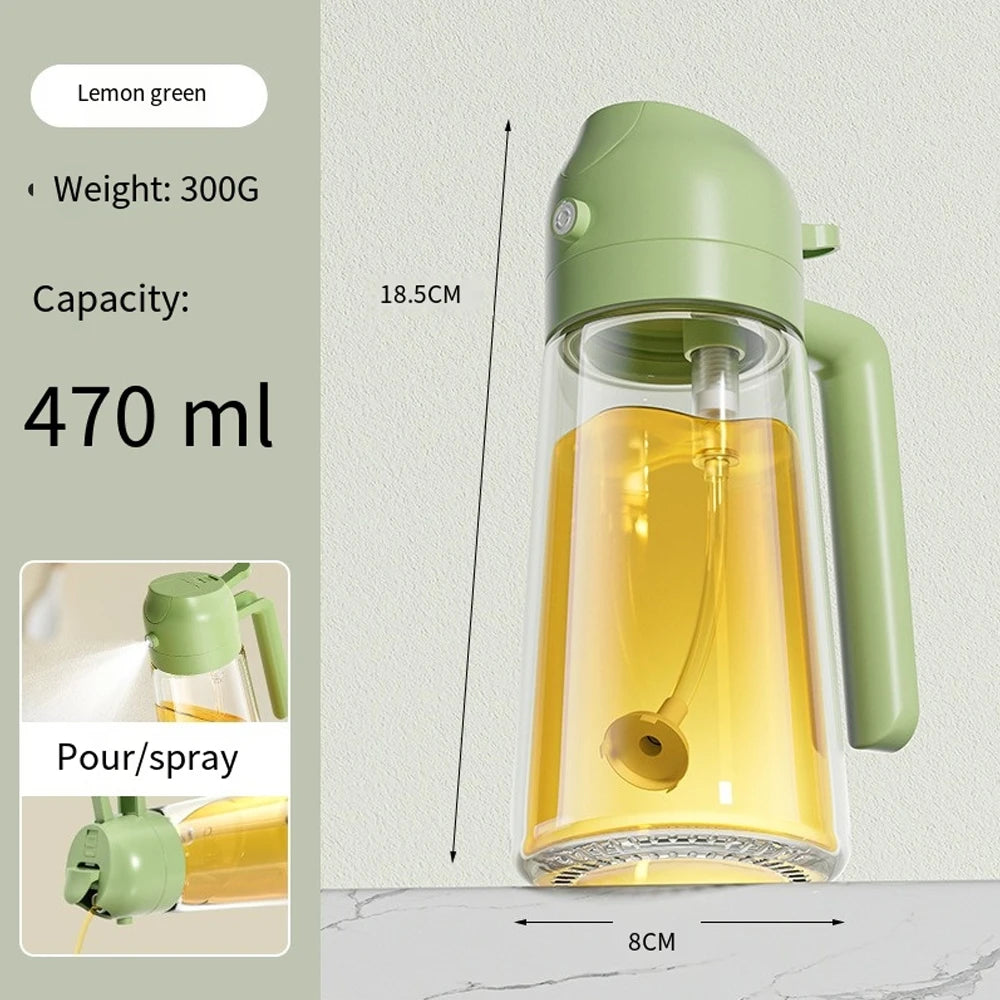 Glass Oil Spray Bottle Dispenser