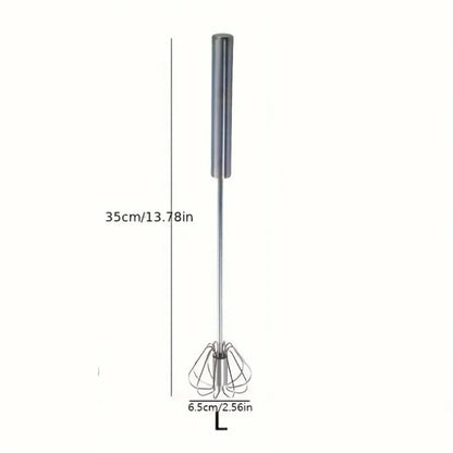 Stainless Steel Egg Beater Semi-Automatic Mixer